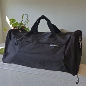 Fitgriff Black Unisex Sport Bag